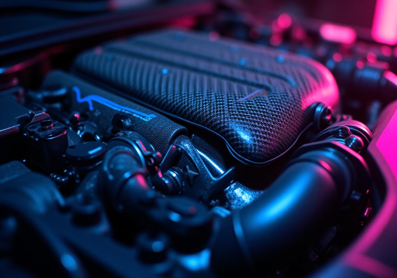 Motore sportivo elaborato in officina a Roma